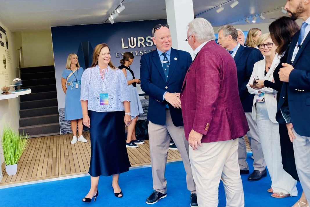 An Exclusive Moment at the Monaco Yacht Show 2025: Meeting H.S.H. Prince Albert II of Monaco